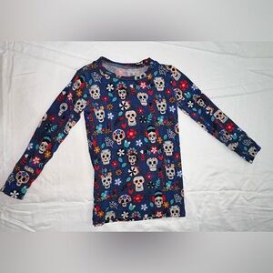 Skelebrate shirt only by Little Bums Bums size 3T [k-43]